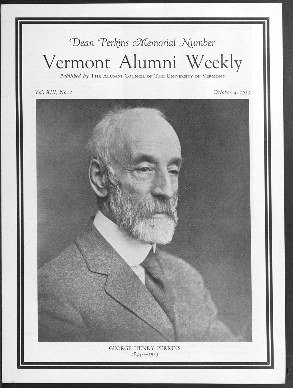 Miniature of Vermont Alumni Weekly vol. 13 no. 01