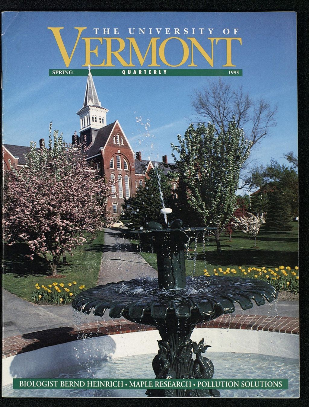 Miniature of Vermont Quarterly 1995 Spring