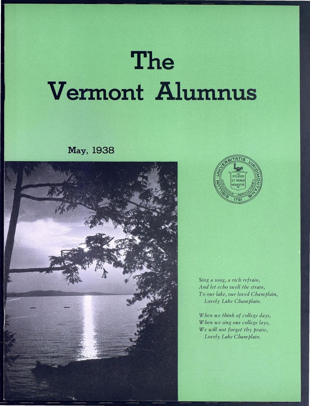 Miniature of Vermont Alumnus vol. 17 no. 08