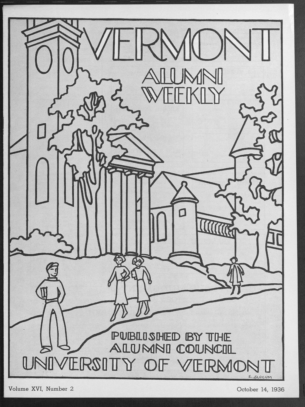 Miniature of Vermont Alumni Weekly vol. 16 no. 02