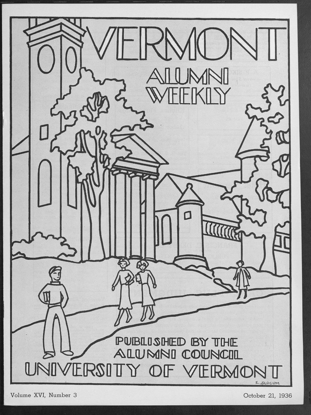 Miniature of Vermont Alumni Weekly vol. 16 no. 03