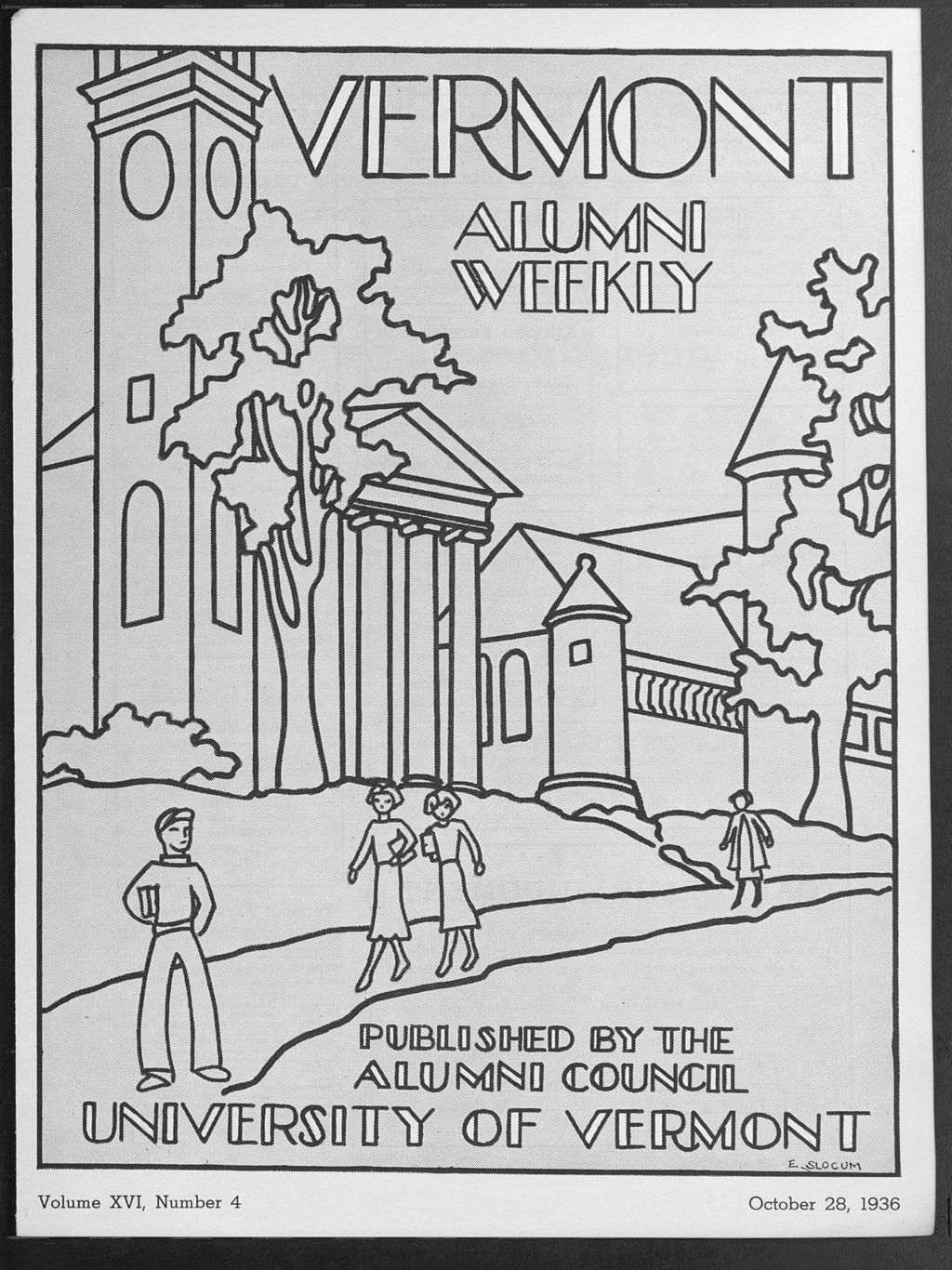 Miniature of Vermont Alumni Weekly vol. 16 no. 04