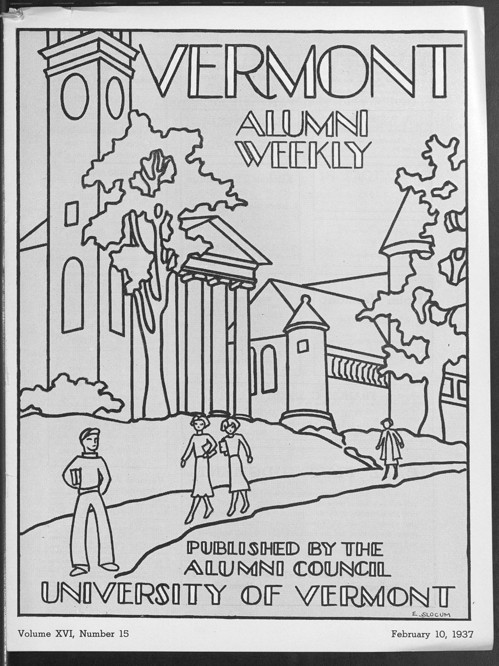 Miniature of Vermont Alumni Weekly vol. 16 no. 15