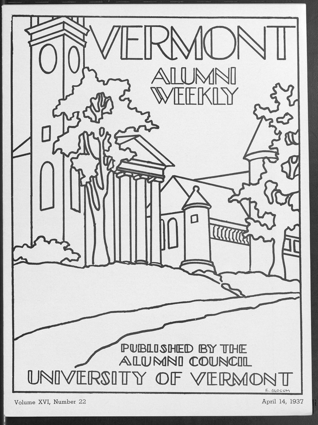 Miniature of Vermont Alumni Weekly vol. 16 no. 22