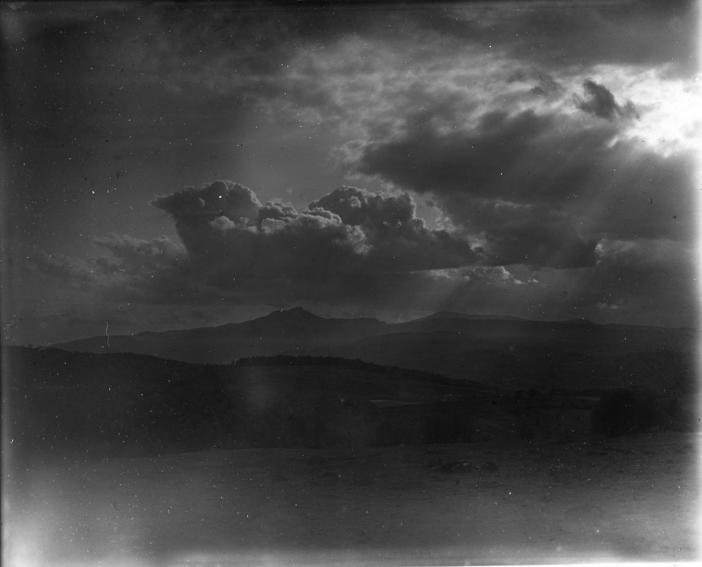 Miniature of Clouds and Camel's Hump in the distance 3