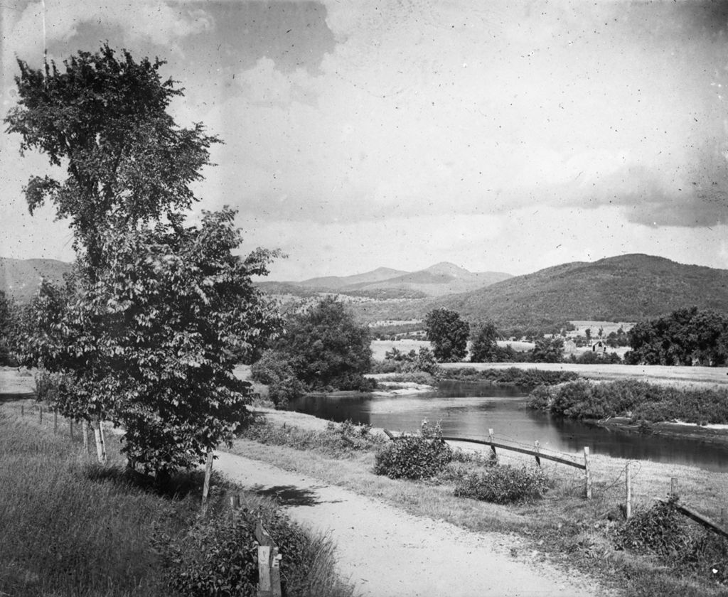 Miniature of Dirt road along a river