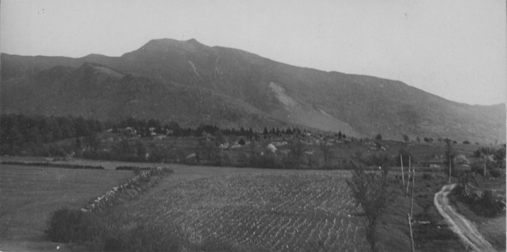 Miniature of Mount Mansfield and field