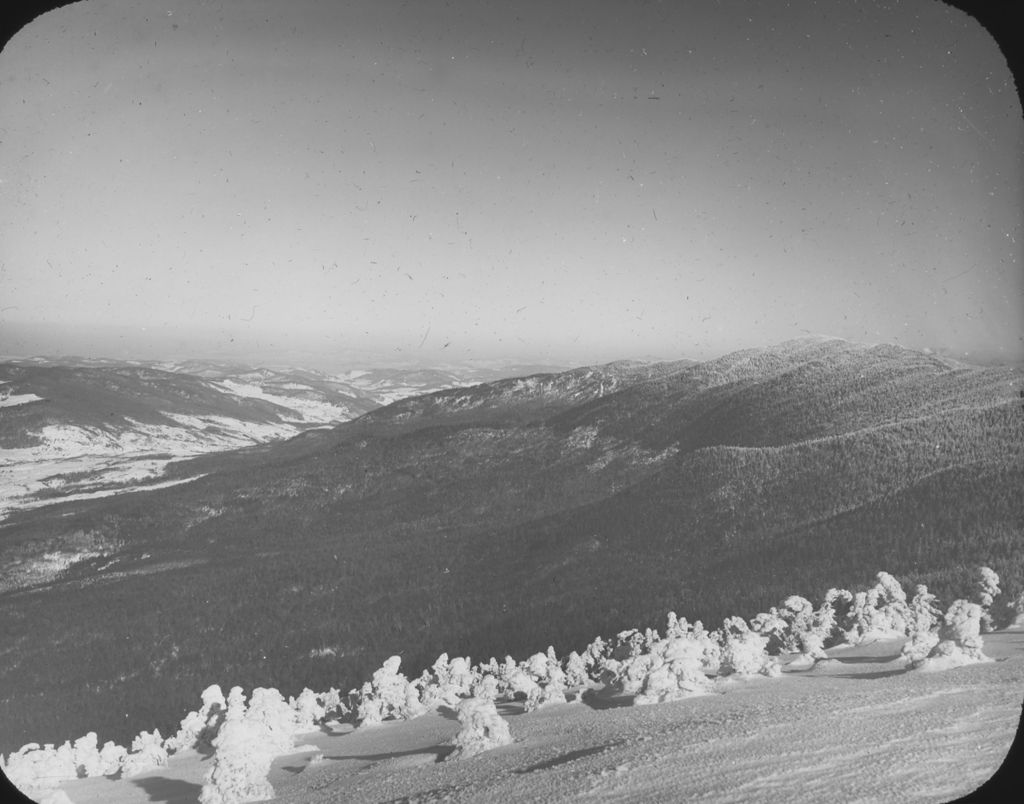 Miniature of Mount Ellen from "Potato Hill" (Mount Abraham) - looking towards Monkton Ridge