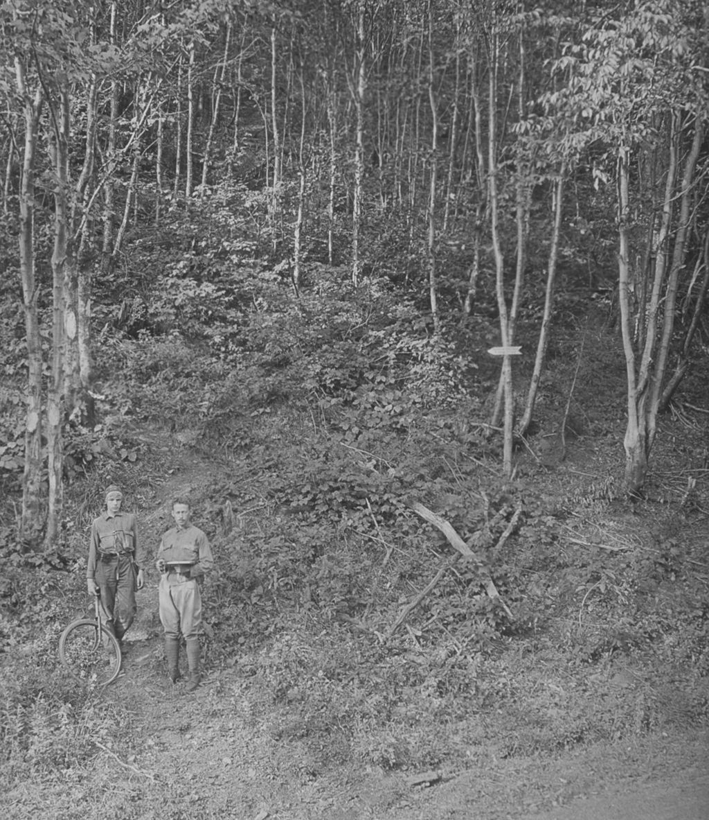 Miniature of Trail North from the Lincoln-Warren Pass