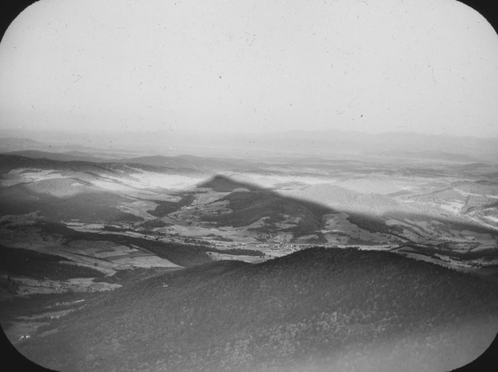 Miniature of Shadow of Couching Lion (Camel's Hump) at sunrise over Huntington Center, Vermont