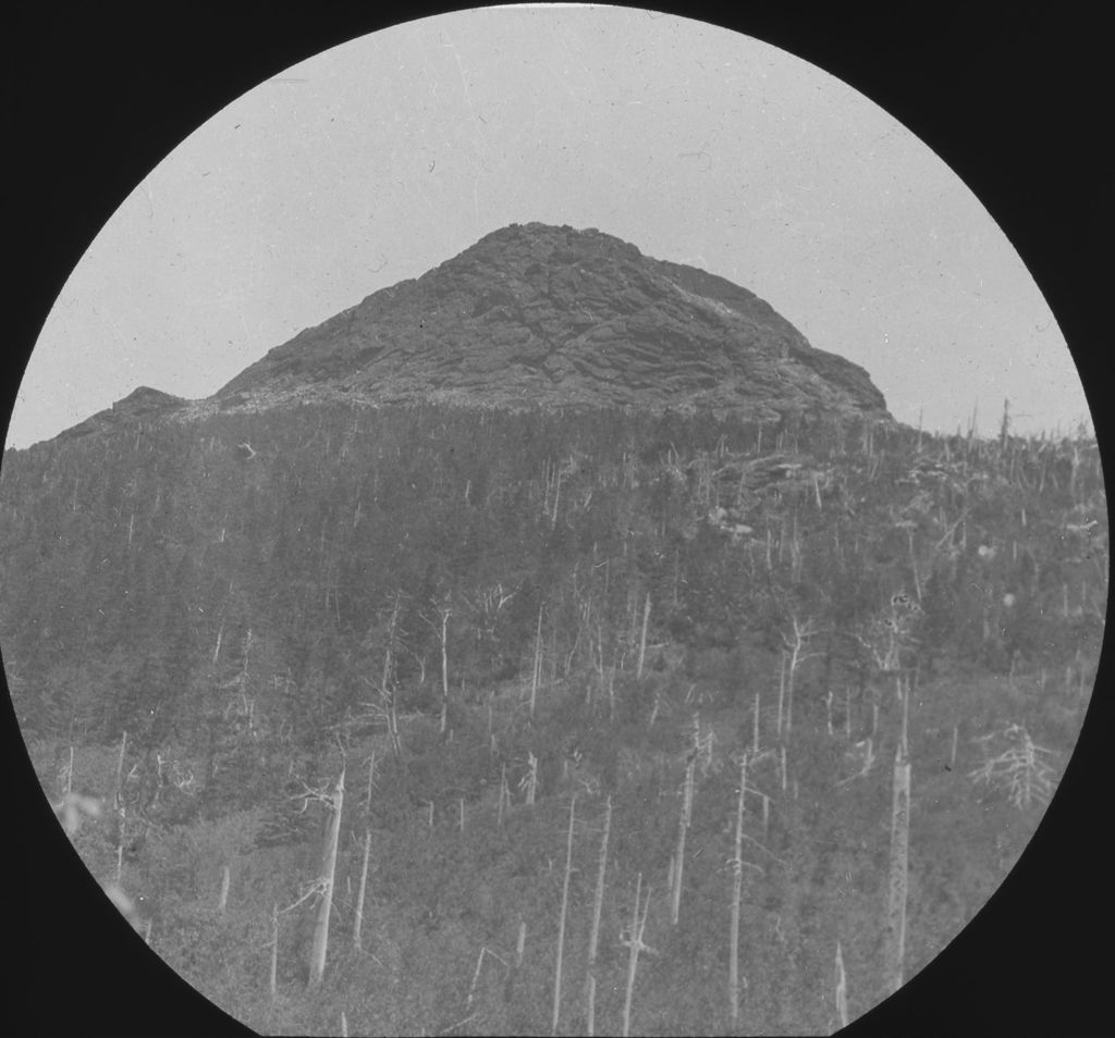 Miniature of Couching Lion (Camel's Hump) from the south: half-way to Montclair Glen Lodge