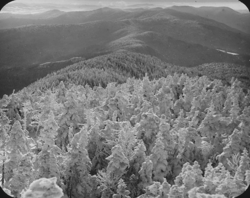 Miniature of Looking South from Mount Ellen at the north peak of Lincoln Mountain