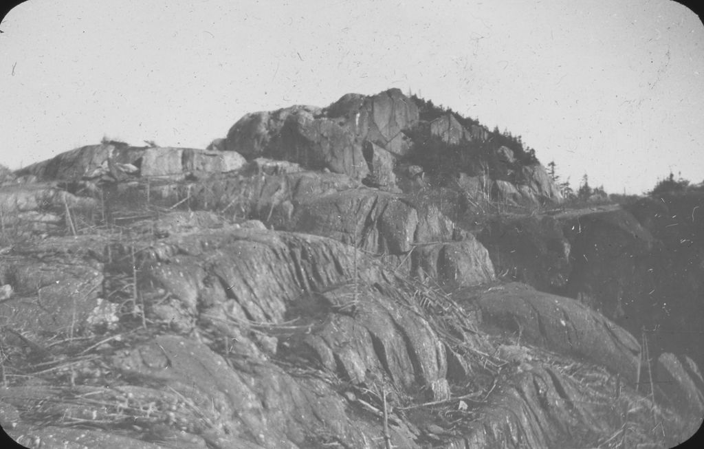 Miniature of Pulpit Rock on Mount Pisgah from the South