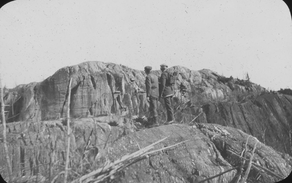 Miniature of Rocks south of Mount Hunger