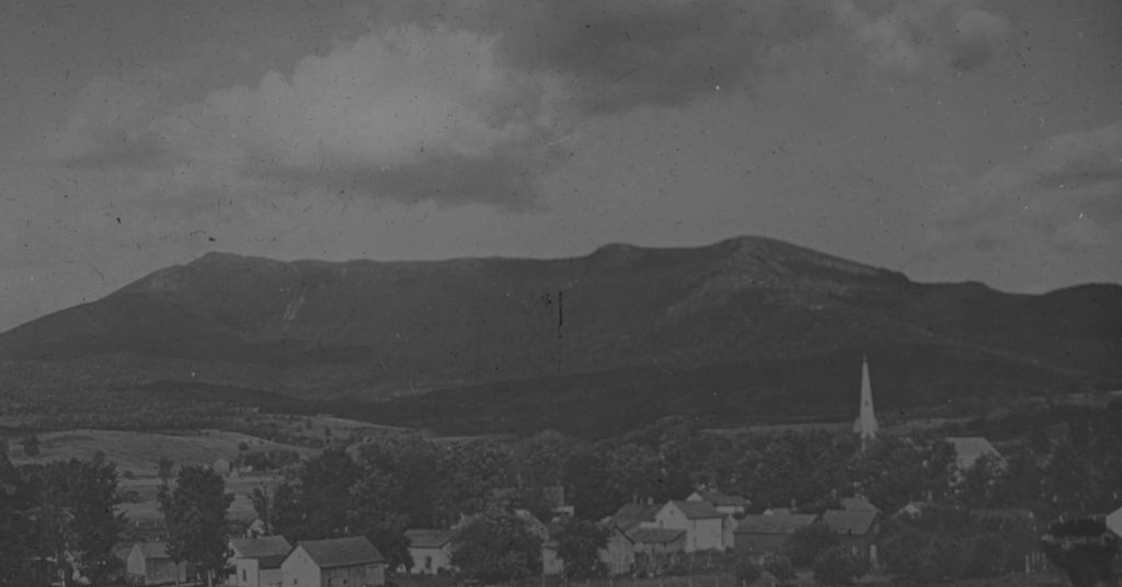 Miniature of Mount Mansfield from Underhill Center