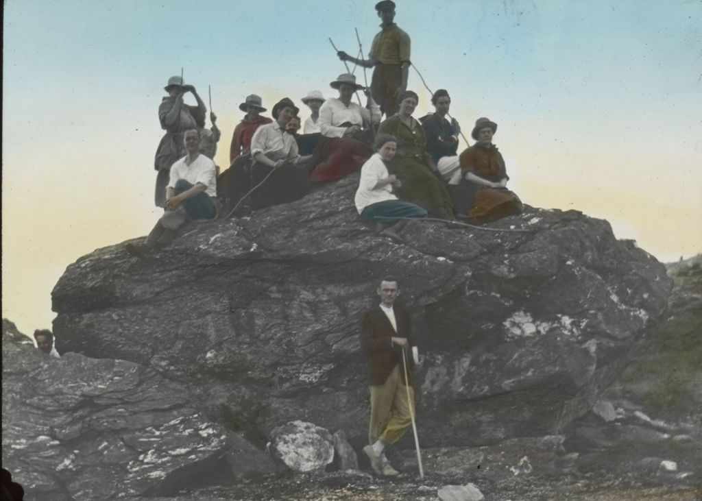 Miniature of Johnson School on Glacier Boulder