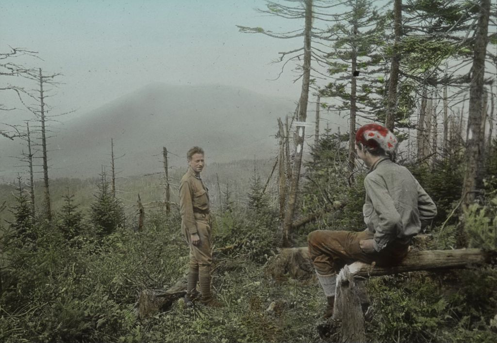 Miniature of Congdon lookout - Mount Abraham from Mount Ulysses Grant