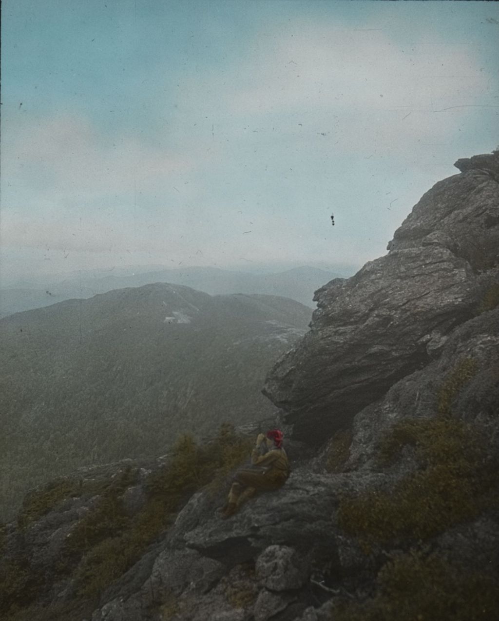 Miniature of Mount Mansfield Taft Trail - a view of the nose from under the chin