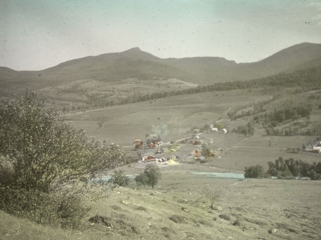 Miniature of Couching Lion (Camel's Hump) and Montclair Glen from West of Huntington Center