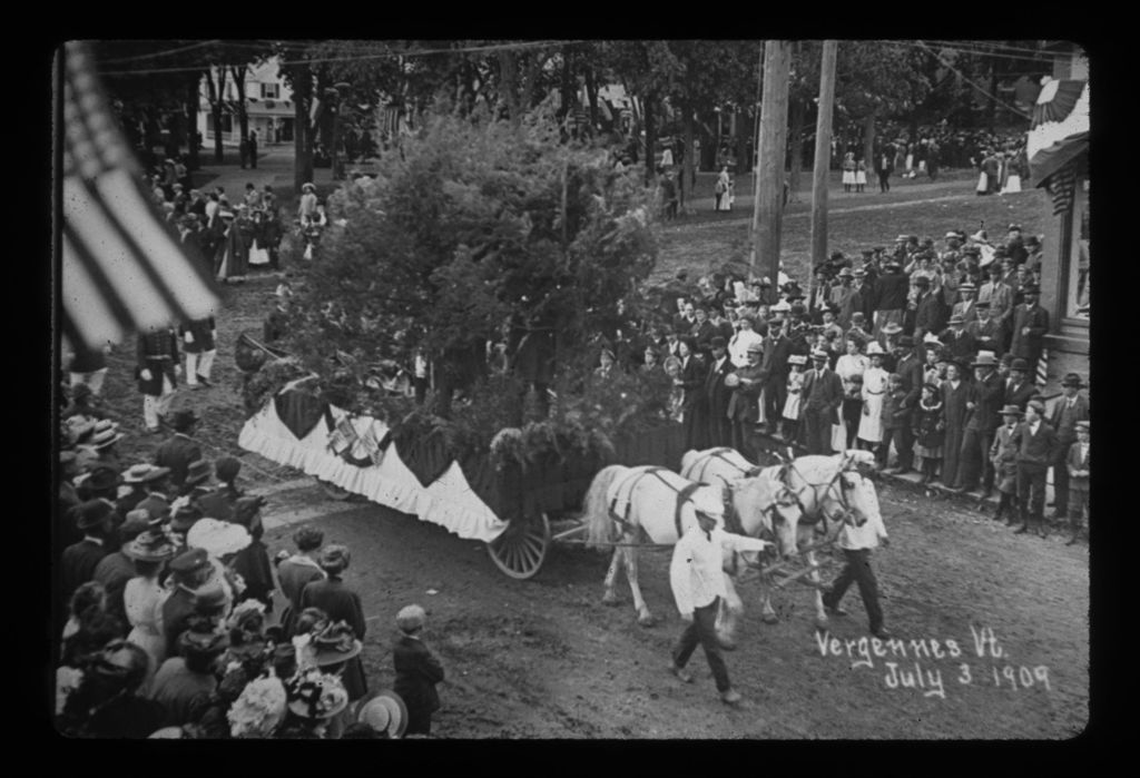 Miniature of Champlain Tercentenary July 3-1909