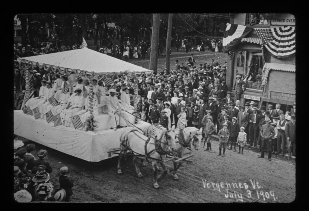 Miniature of Champlain Tercentenary July 3-1909