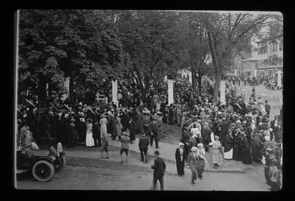 Miniature of McDonough Celebration Pillars 1914