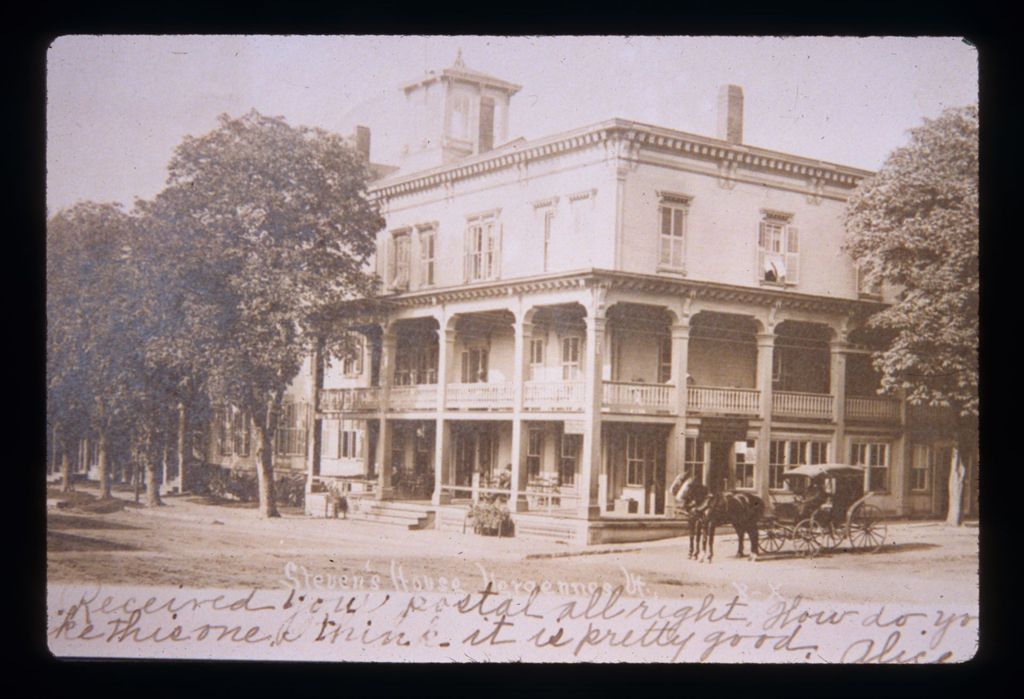 Miniature of Stevens House Vergennes