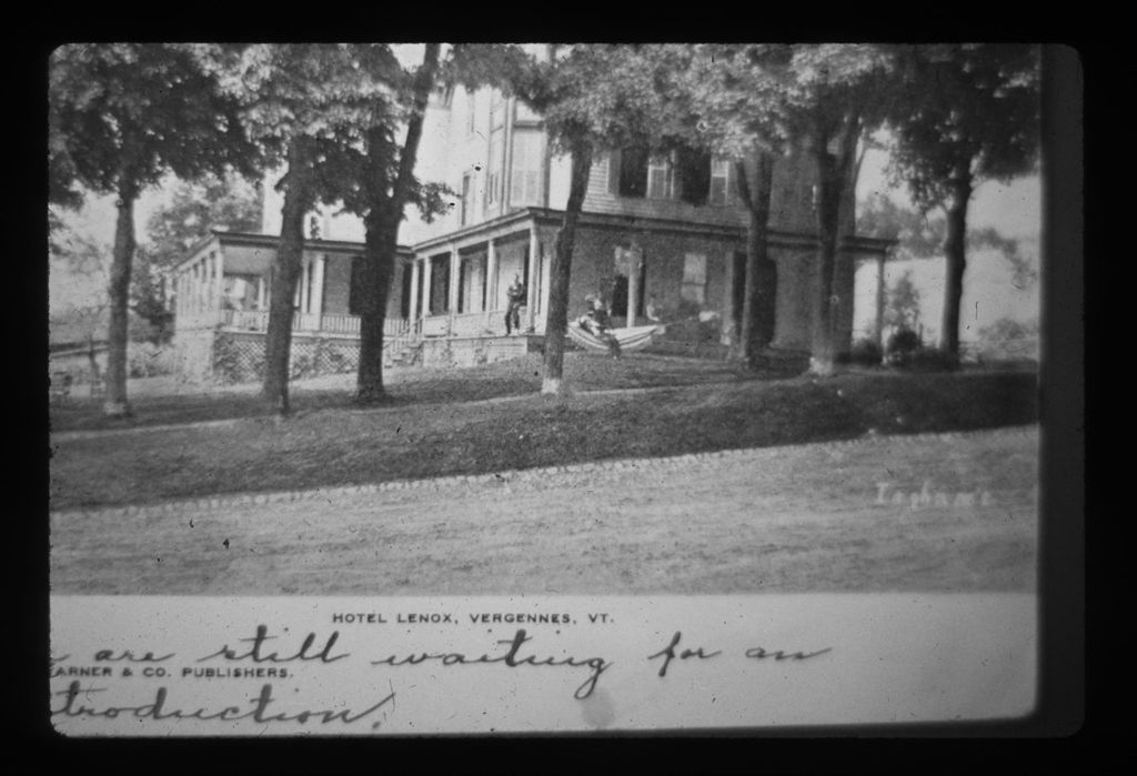 Miniature of Hotel Lenox site of Bixby Library