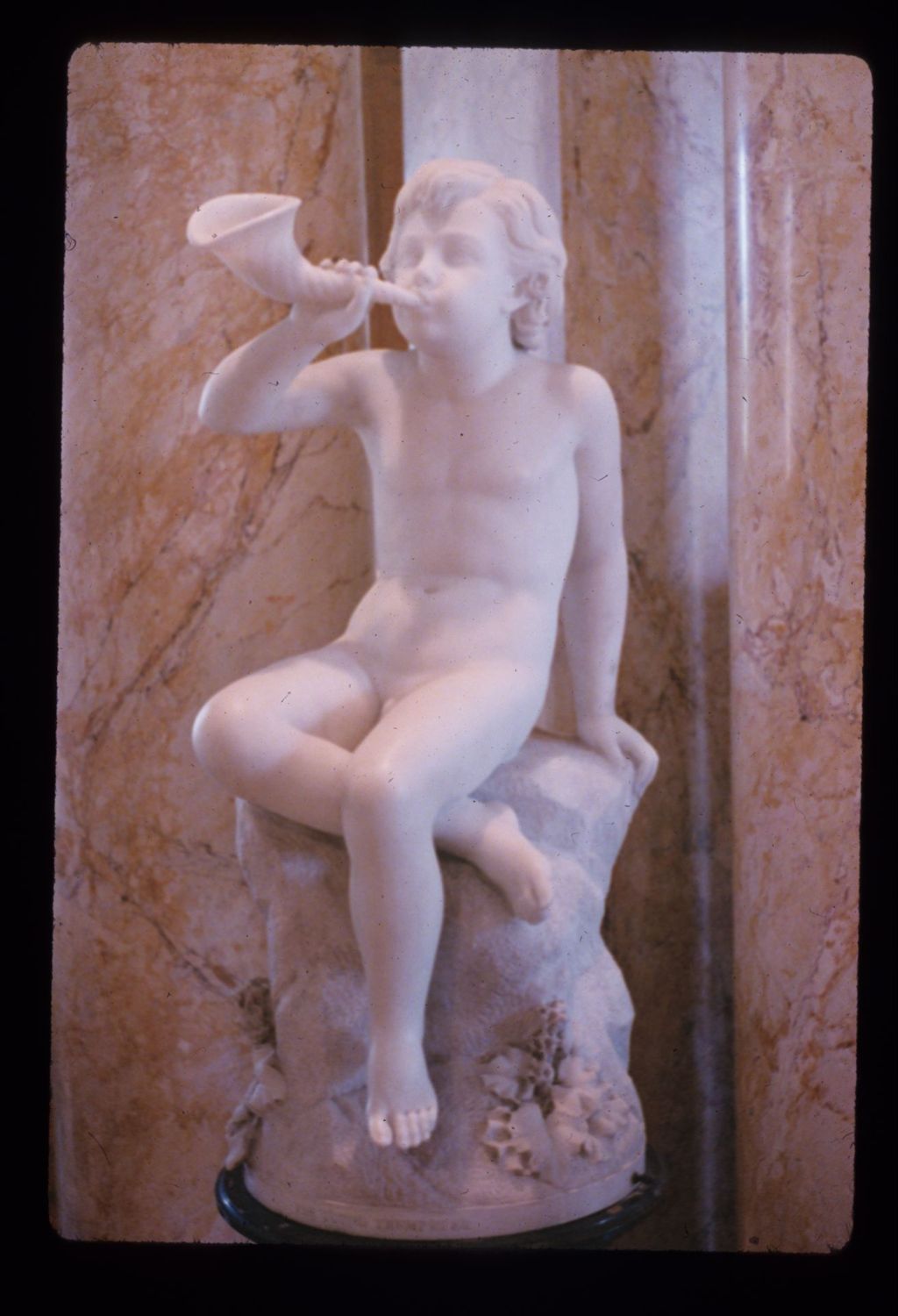 Miniature of Margaret Foley's "The Young Trumpeter"