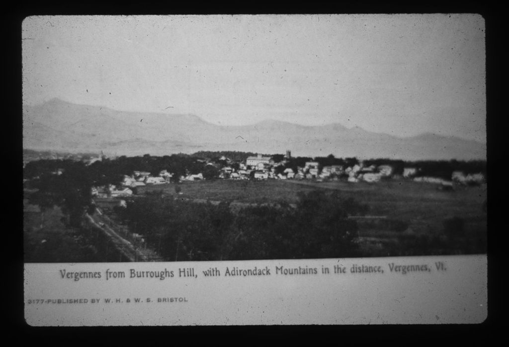 Miniature of View of Vergennes from Burroughs Hill