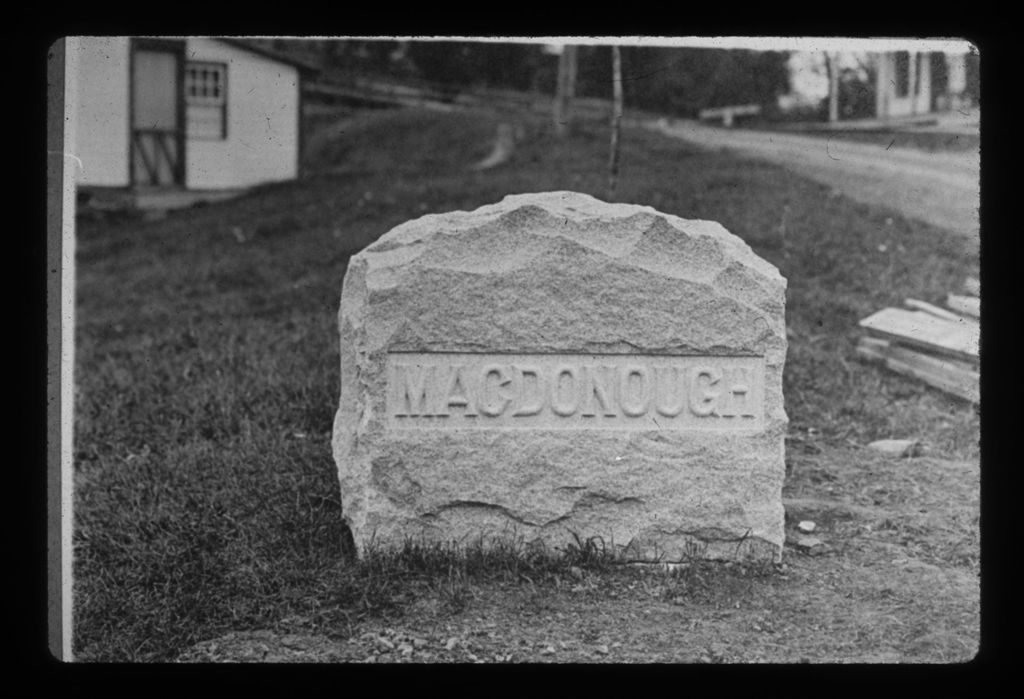 Miniature of MacDonough Marker - near dock