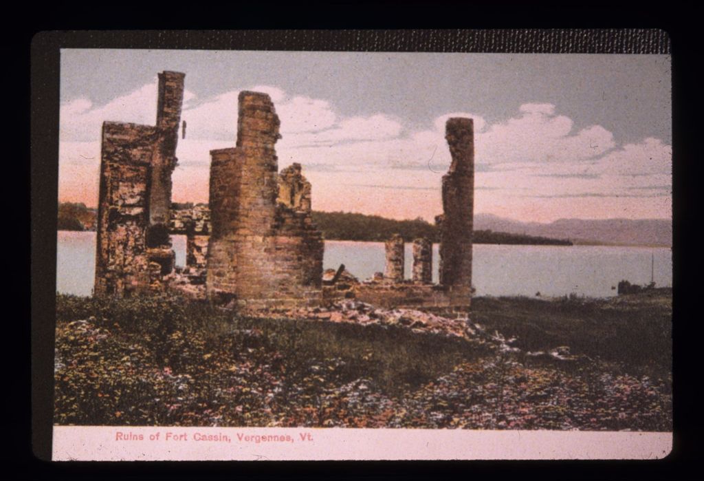 Miniature of Ruins of Fort Cassin