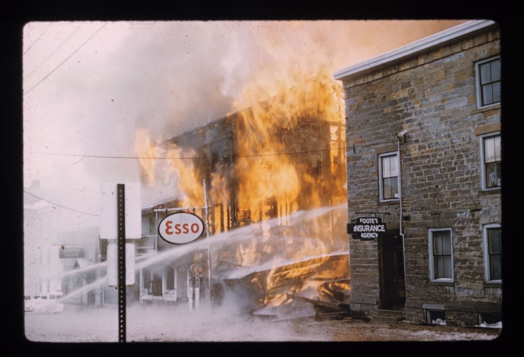 Miniature of Vergennes Fire of 1958