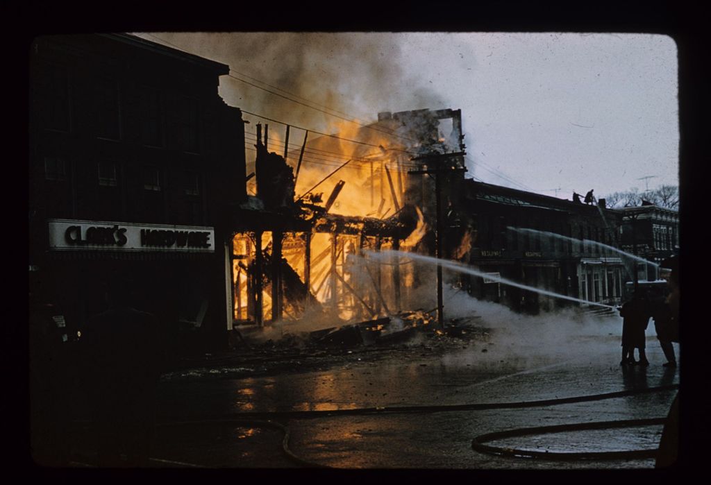 Miniature of Vergennes Fire of 1958