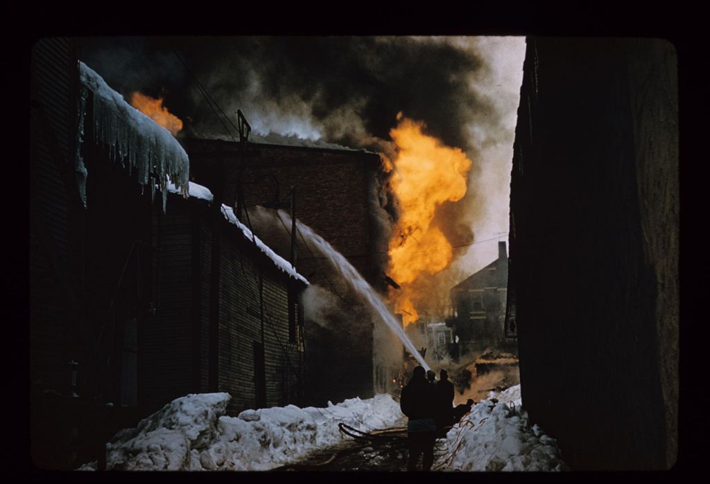 Miniature of Vergennes Fire of 1958