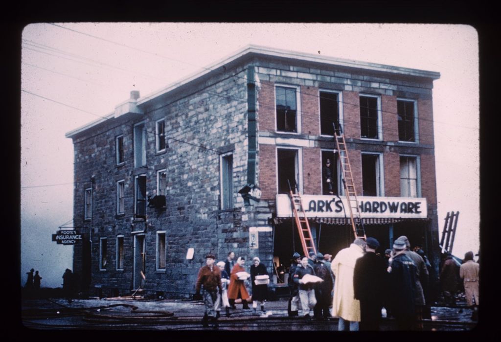 Miniature of Vergennes Fire of 1958