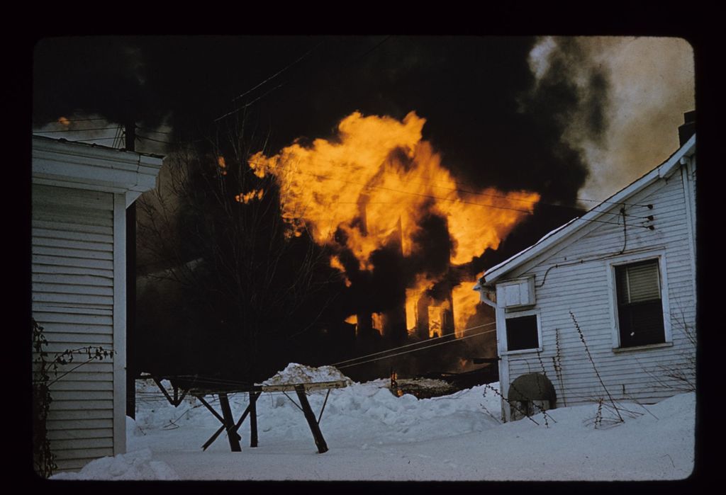 Miniature of Vergennes Fire of 1958