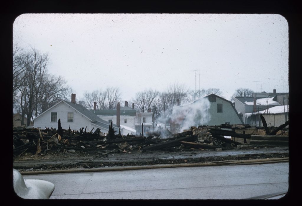 Miniature of Vergennes Fire of 1958