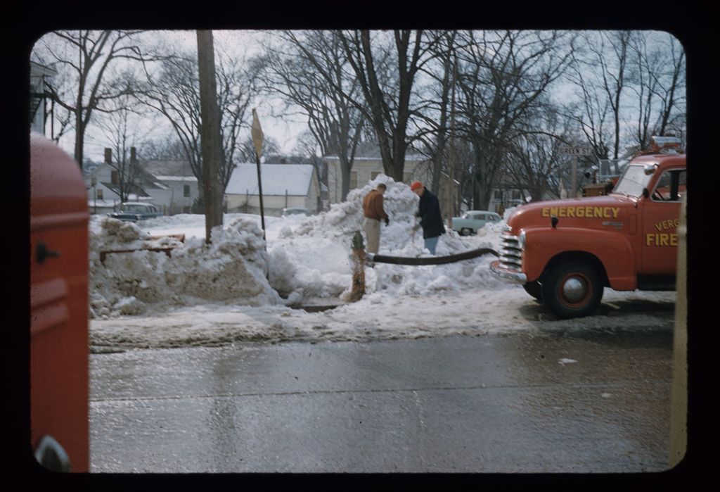 Miniature of Vergennes Fire of 1958