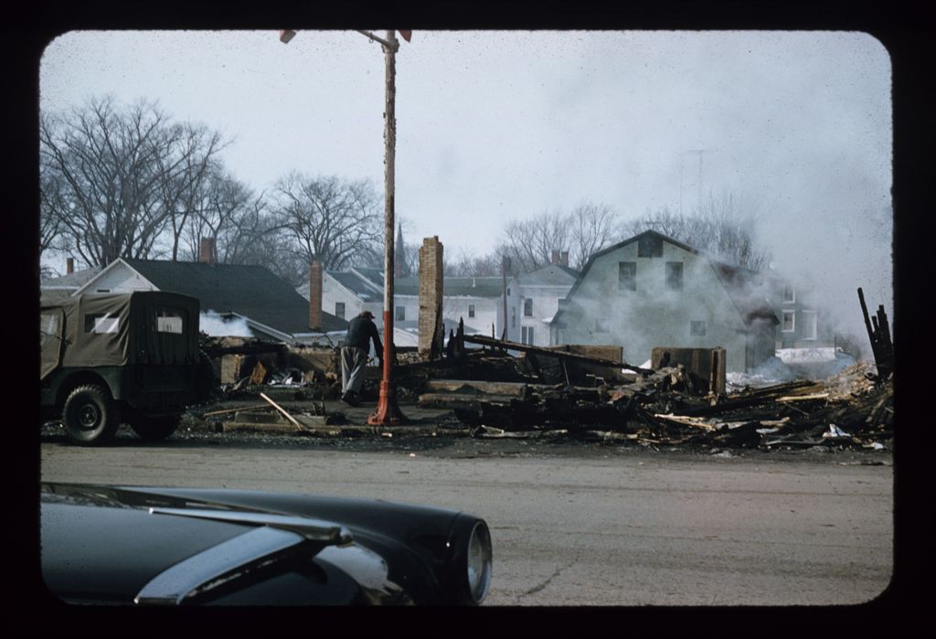 Miniature of Vergennes Fire of 1958