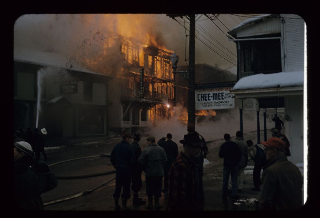 Miniature of Vergennes Fire of 1958