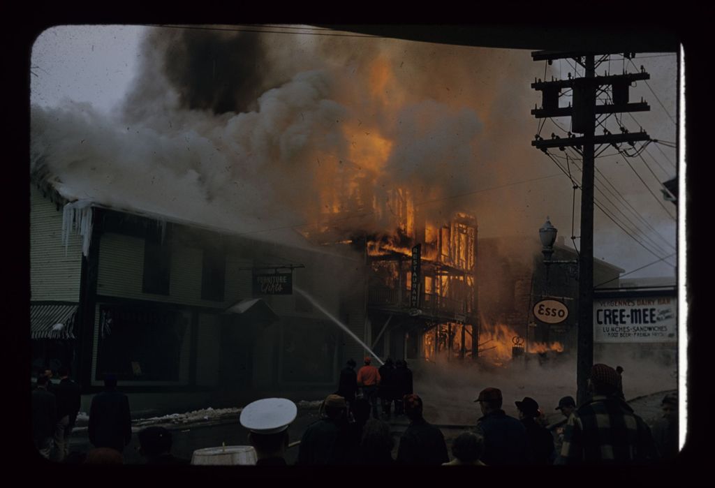 Miniature of Vergennes Fire of 1958