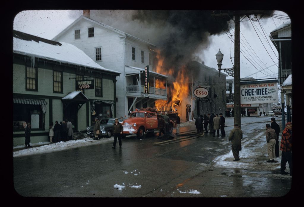 Miniature of Vergennes Fire of 1958