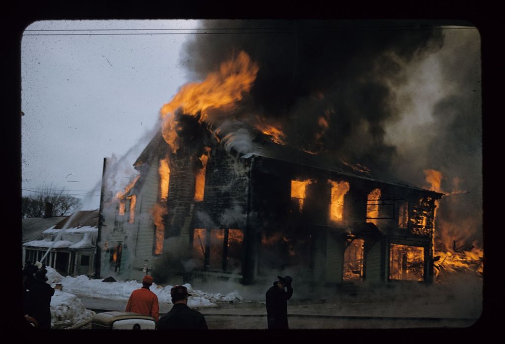 Miniature of Vergennes Fire of 1958