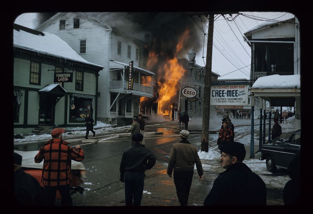 Miniature of Vergennes Fire of 1958