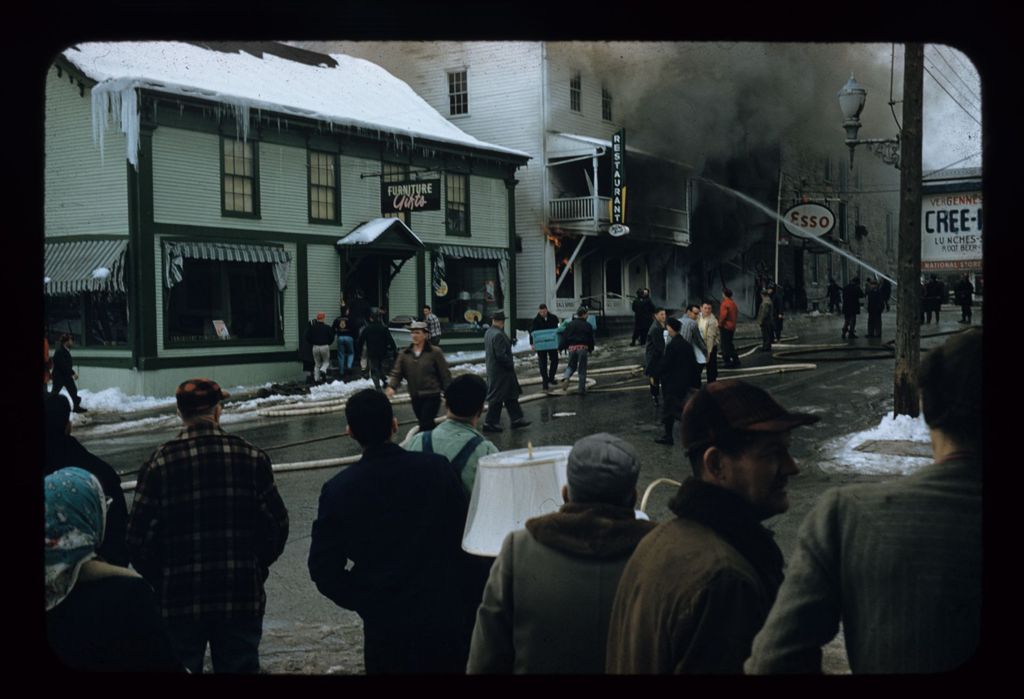 Miniature of Vergennes Fire of 1958