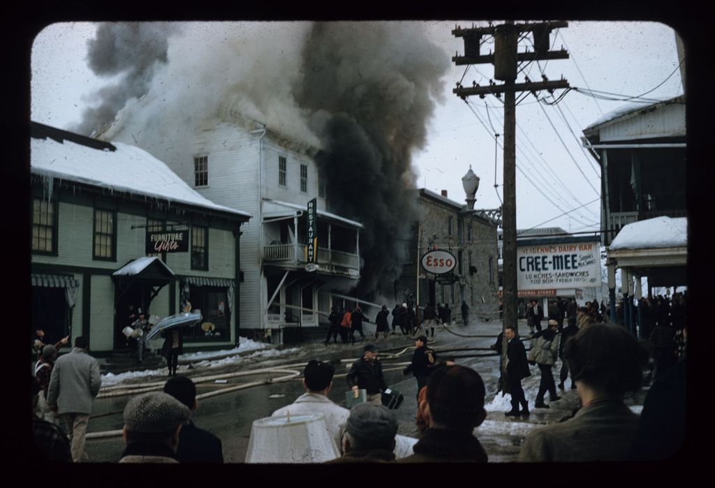 Miniature of Vergennes Fire of 1958