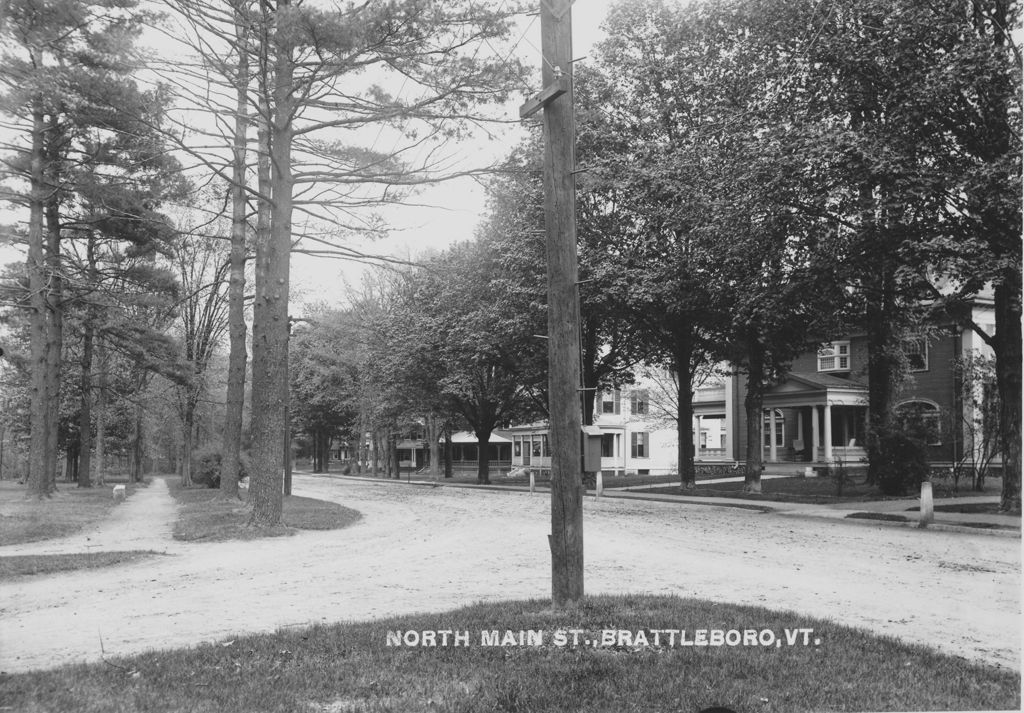 Miniature of North Main St., Brattleboro, Vt.