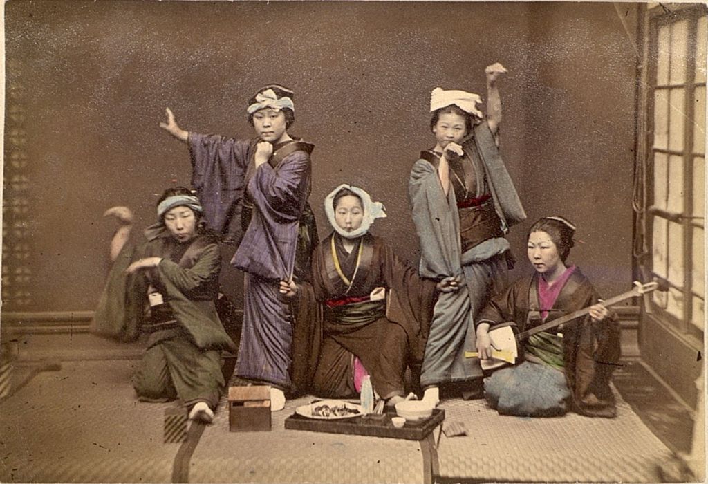 Miniature of A group of female performers