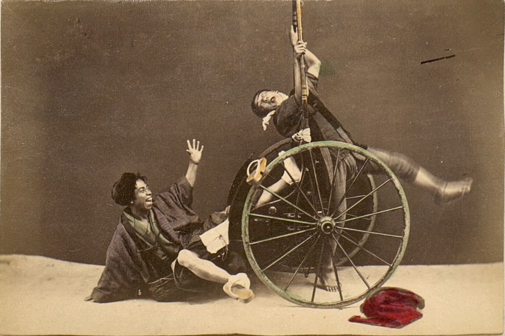 Miniature of Staged rickshaw accident